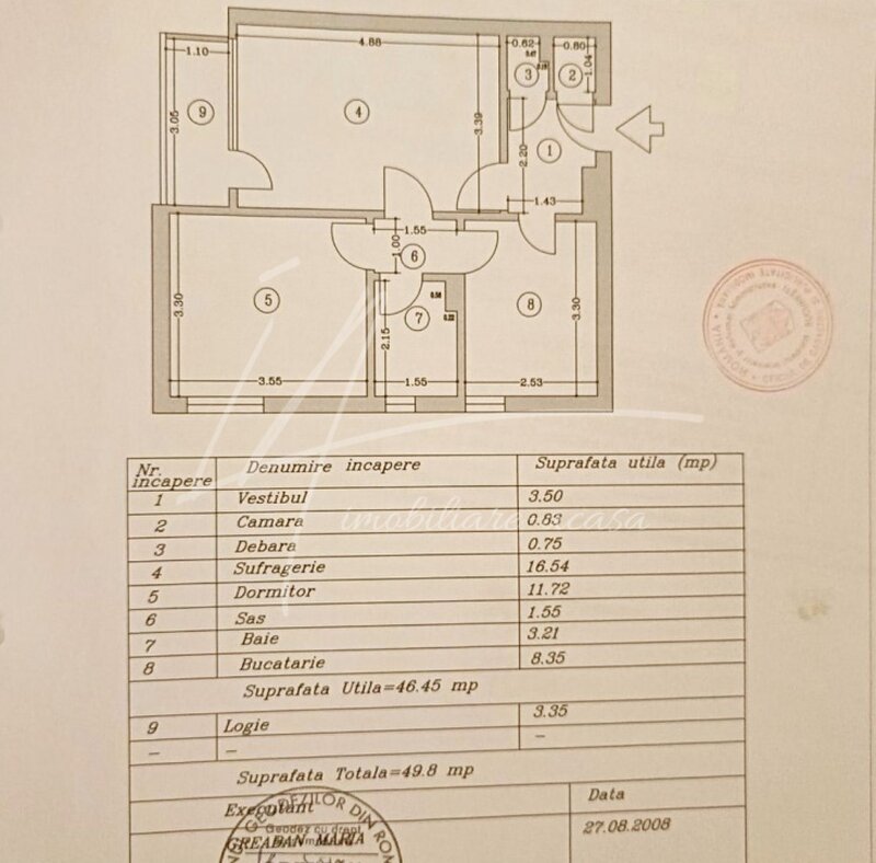 Drumul Taberei, Valea Florilor, Plaza Romania, ap. 2 camere mobilat si utilat.